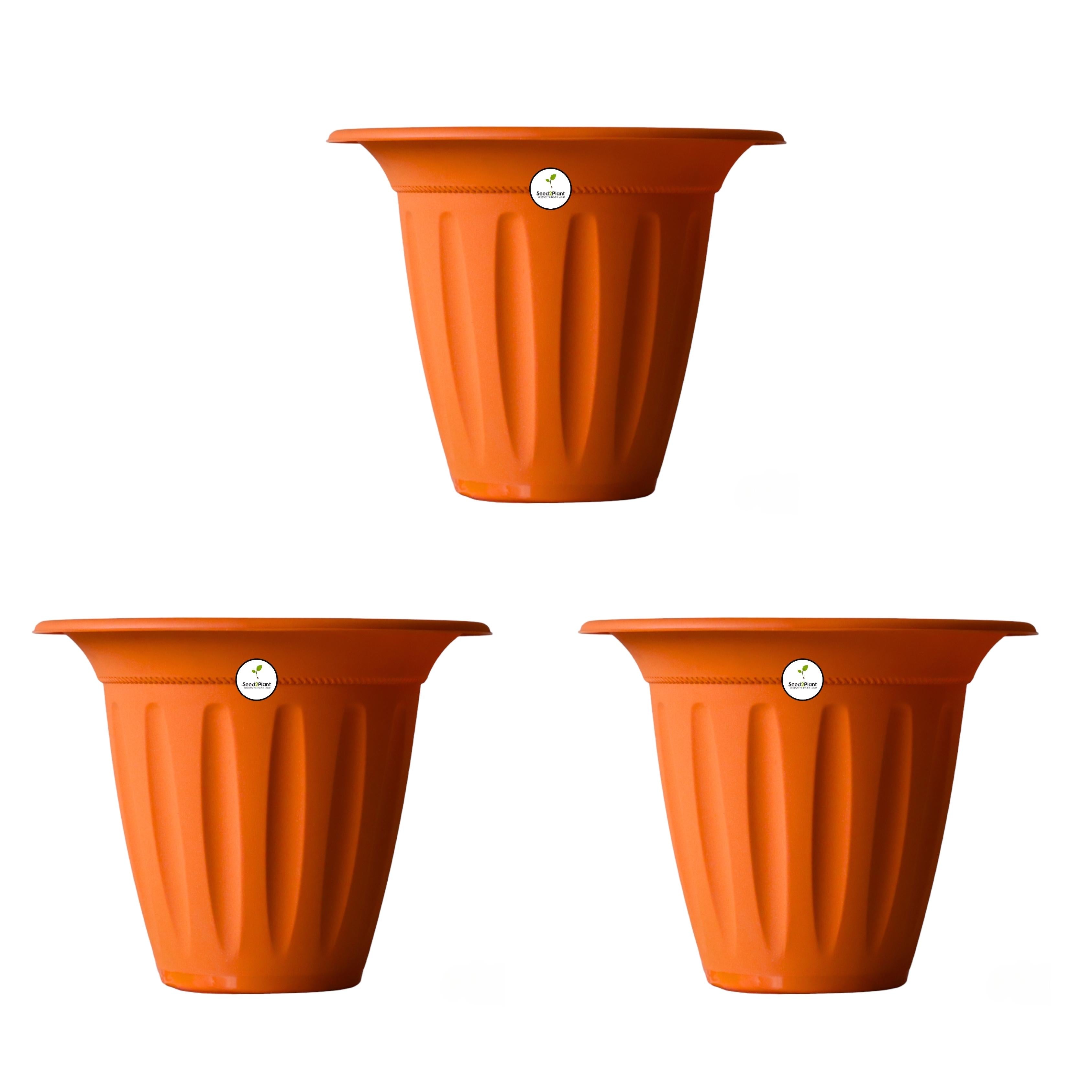 UV Treated Hat Planter/Pot - Terracotta Colour