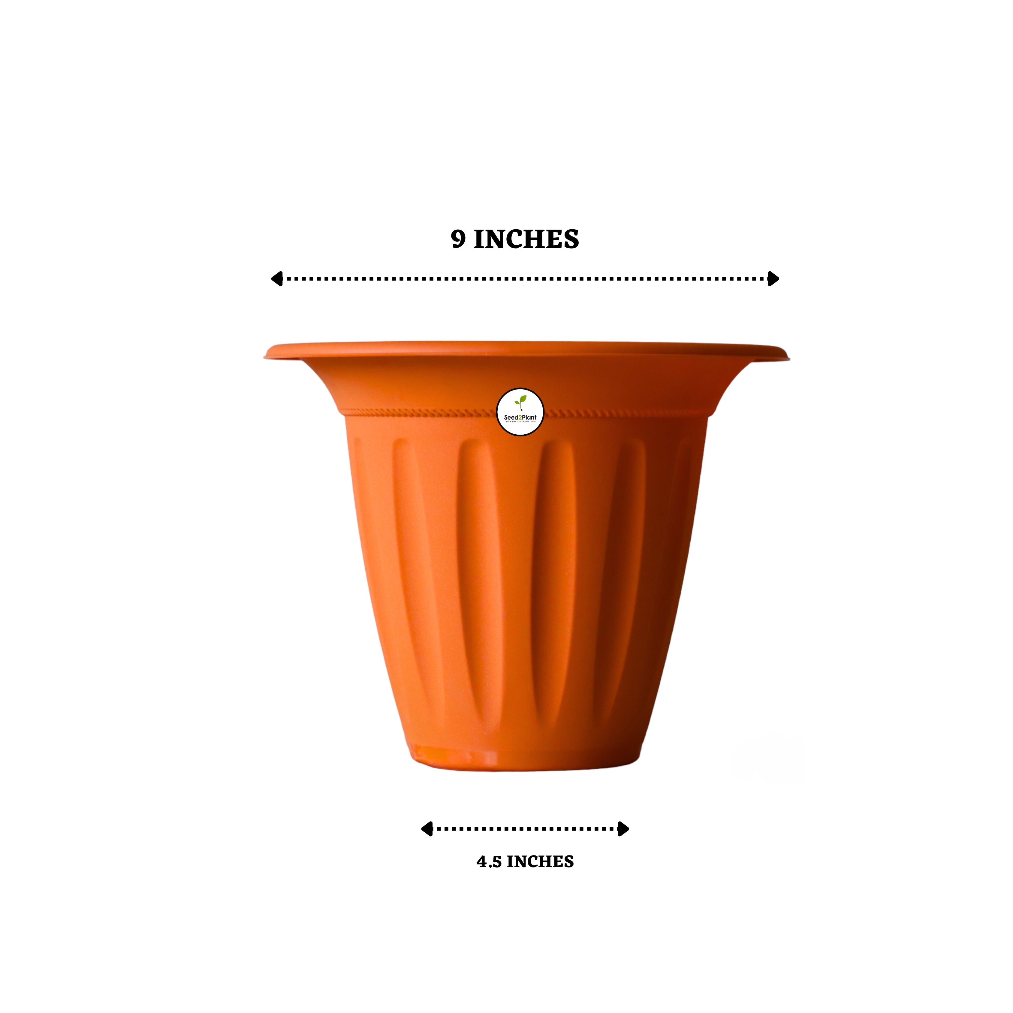 UV Treated Hat Planter/Pot - Terracotta Colour