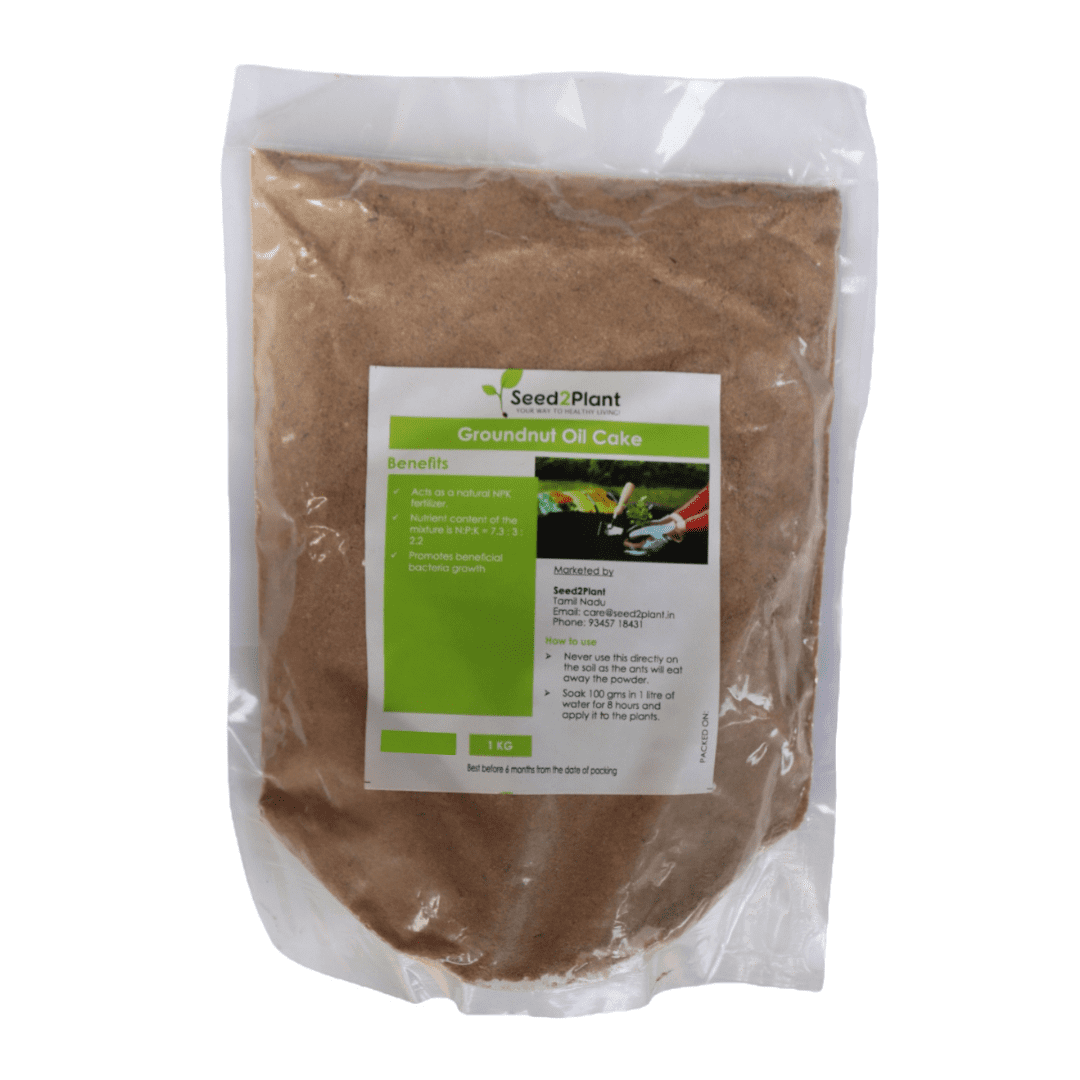 Groundnut Cake Powder for Plants 100% Organic - 1KG
