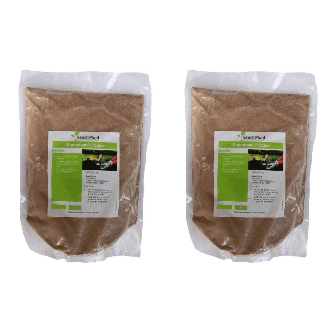 Groundnut Cake Powder for Plants 100% Organic - 1KG