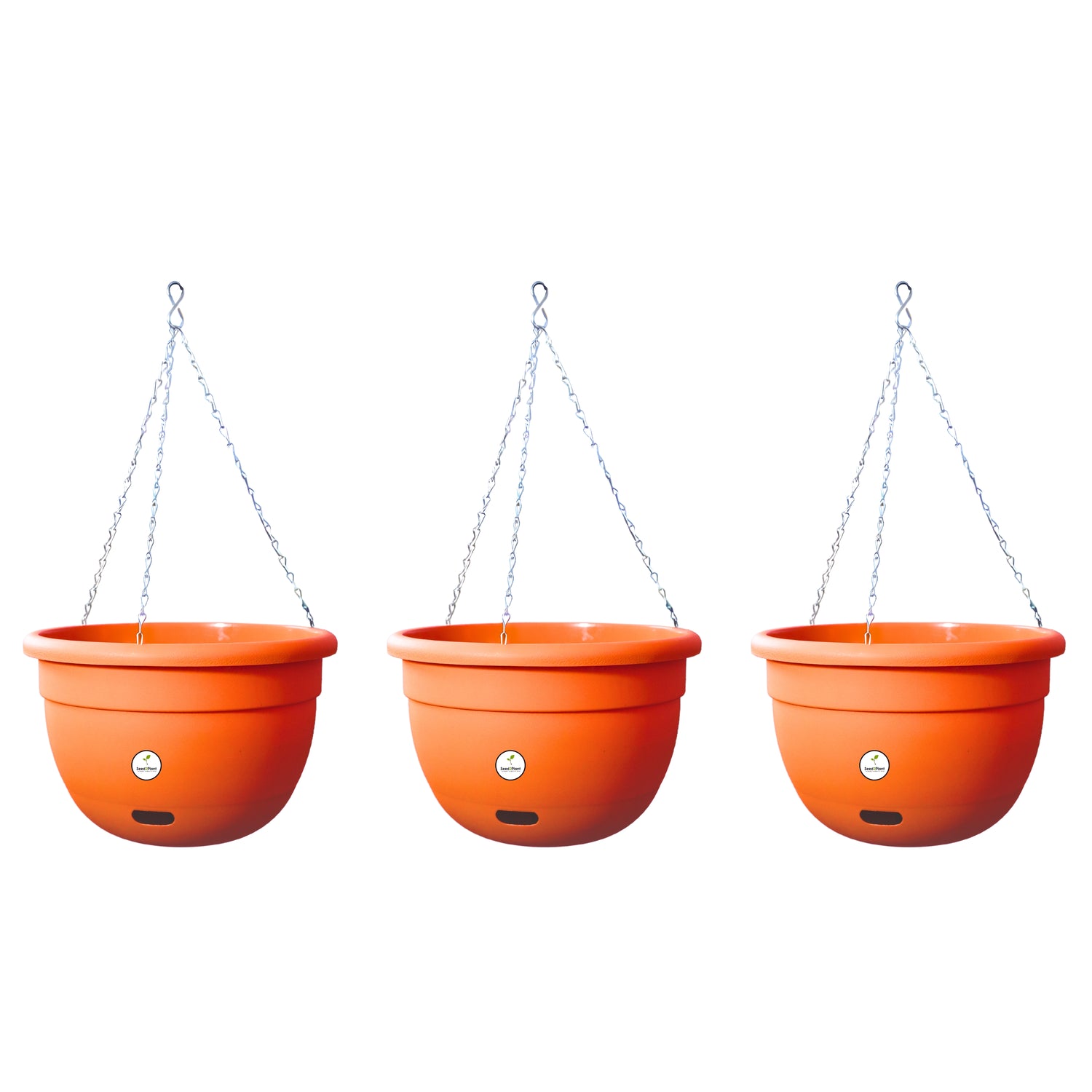 10 Inch Terracotta Elegance Hanging Planter