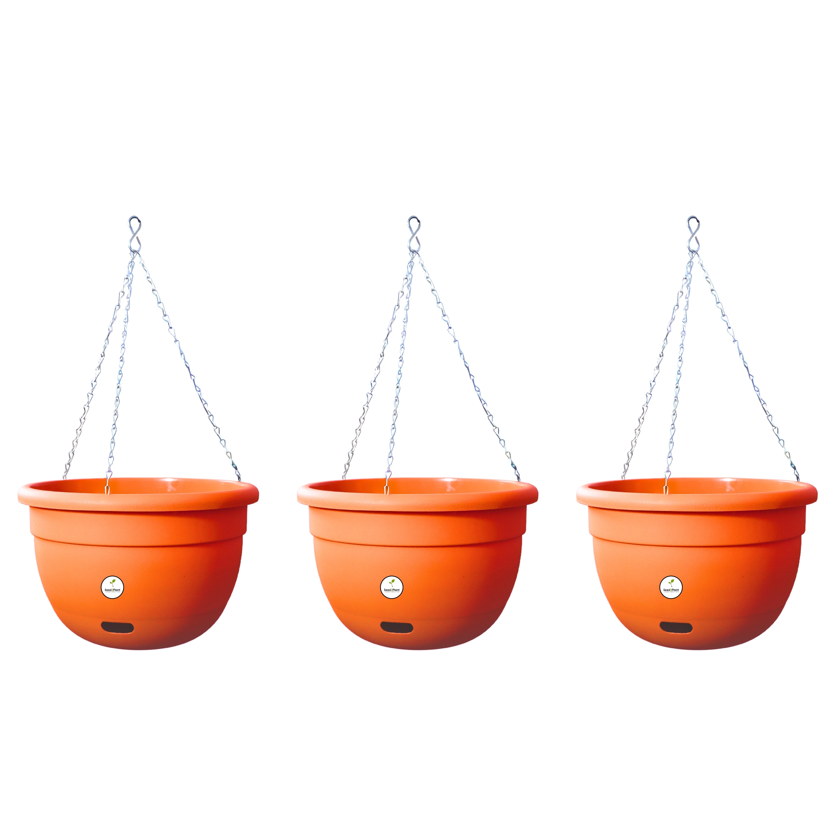 10 Inch Terracotta Elegance Hanging Planter