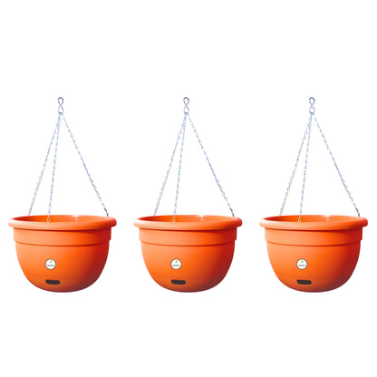 10 Inch Terracotta Elegance Hanging Planter