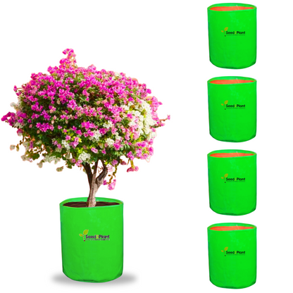 18x24 Inches (1½x2 Ft) - 260 GSM HDPE Round Grow Bag