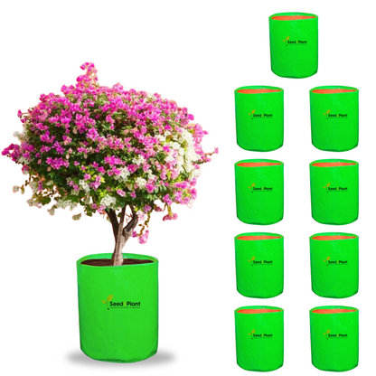 18x24 Inches (1½x2 Ft) - 260 GSM HDPE Round Grow Bag
