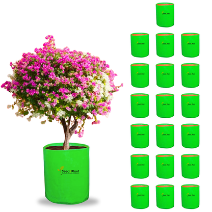 18x24 Inches (1½x2 Ft) - 260 GSM HDPE Round Grow Bag