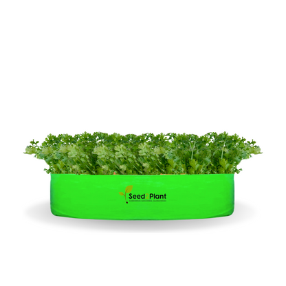 18x6 Inches (1½x 1⁄2 Ft) - 260 GSM HDPE Round Spinach Grow Bag