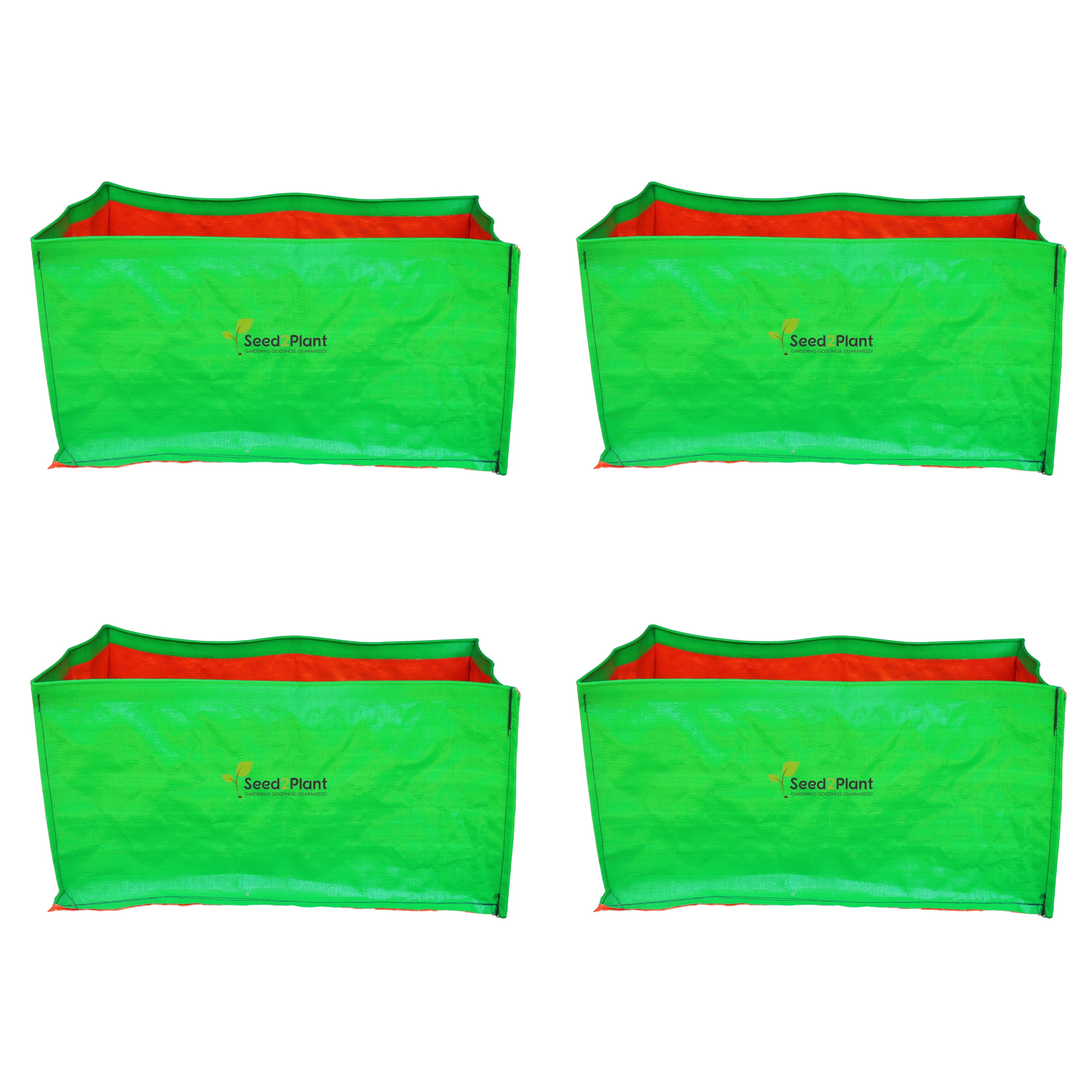 24x12x12 Inches (2x1x1 Ft ) - 220 GSM HDPE Rectangular Grow Bag