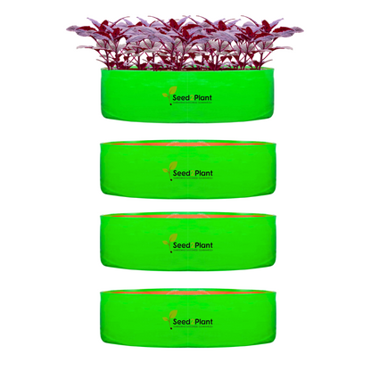 24x9 Inches (2x¾ Ft) - 260 GSM HDPE Round Spinach Grow Bag