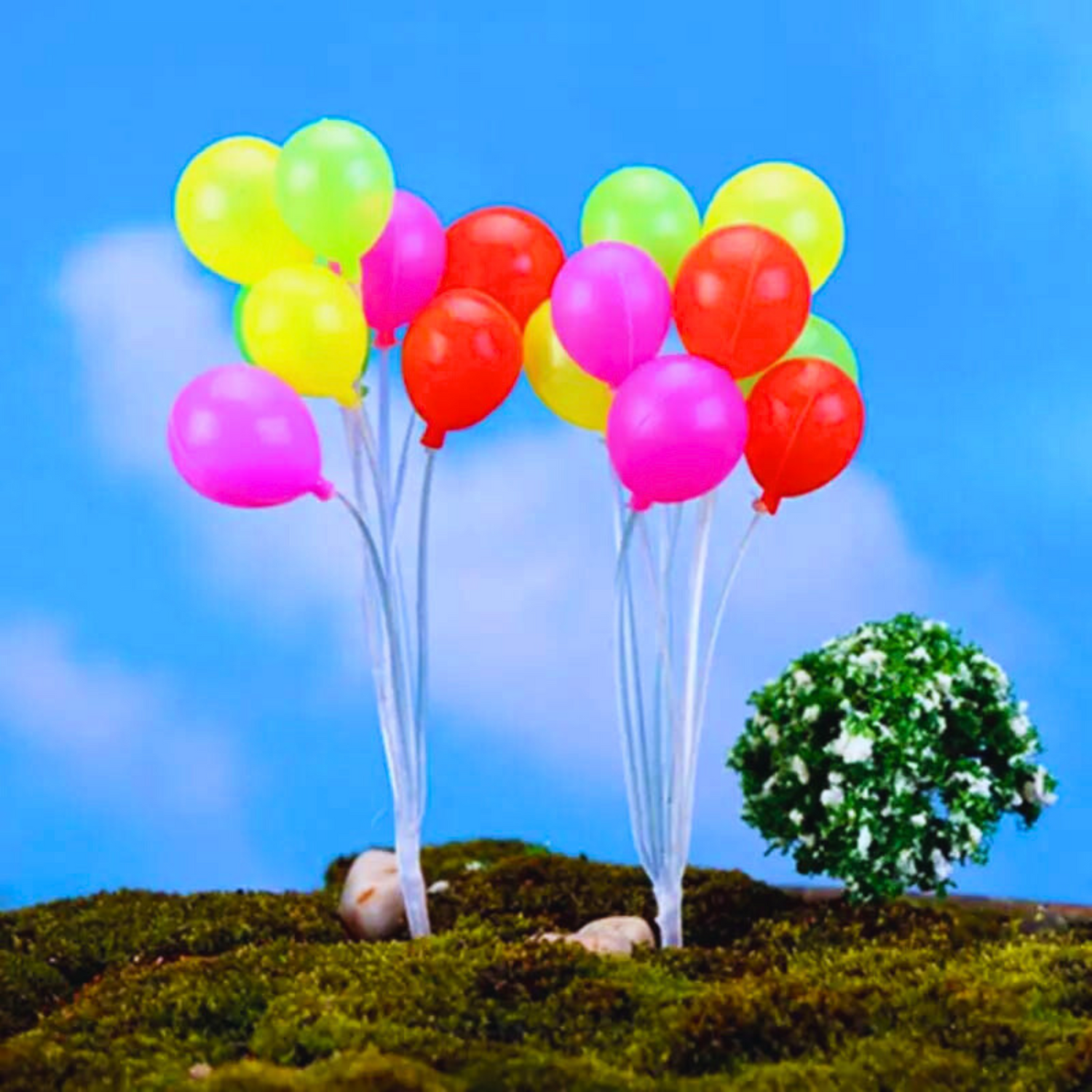 Balloons Garden Decorative Miniature