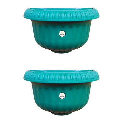 Vibrant Wall Mounted Planter - Green Colour