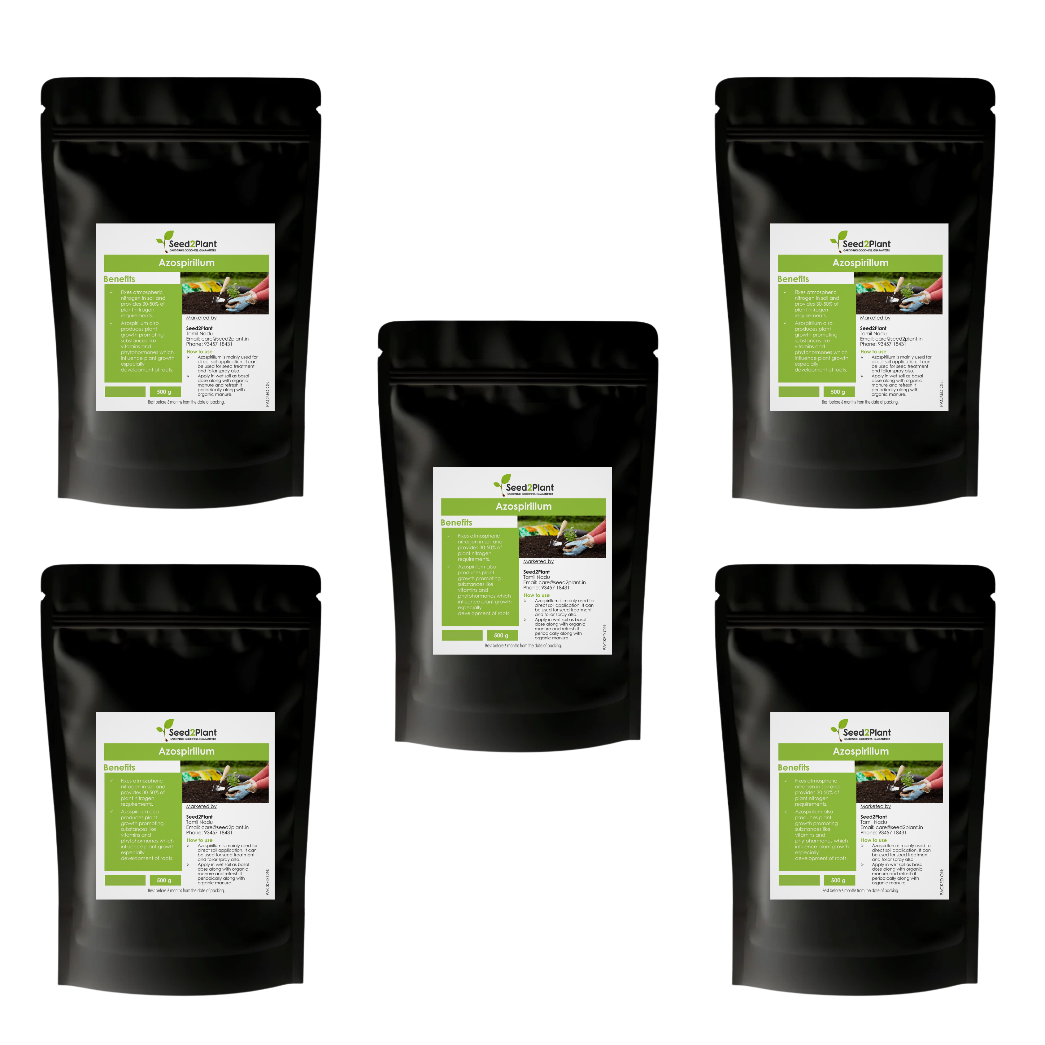 Azospirillum Nitrogen Fixing Biofertilizer