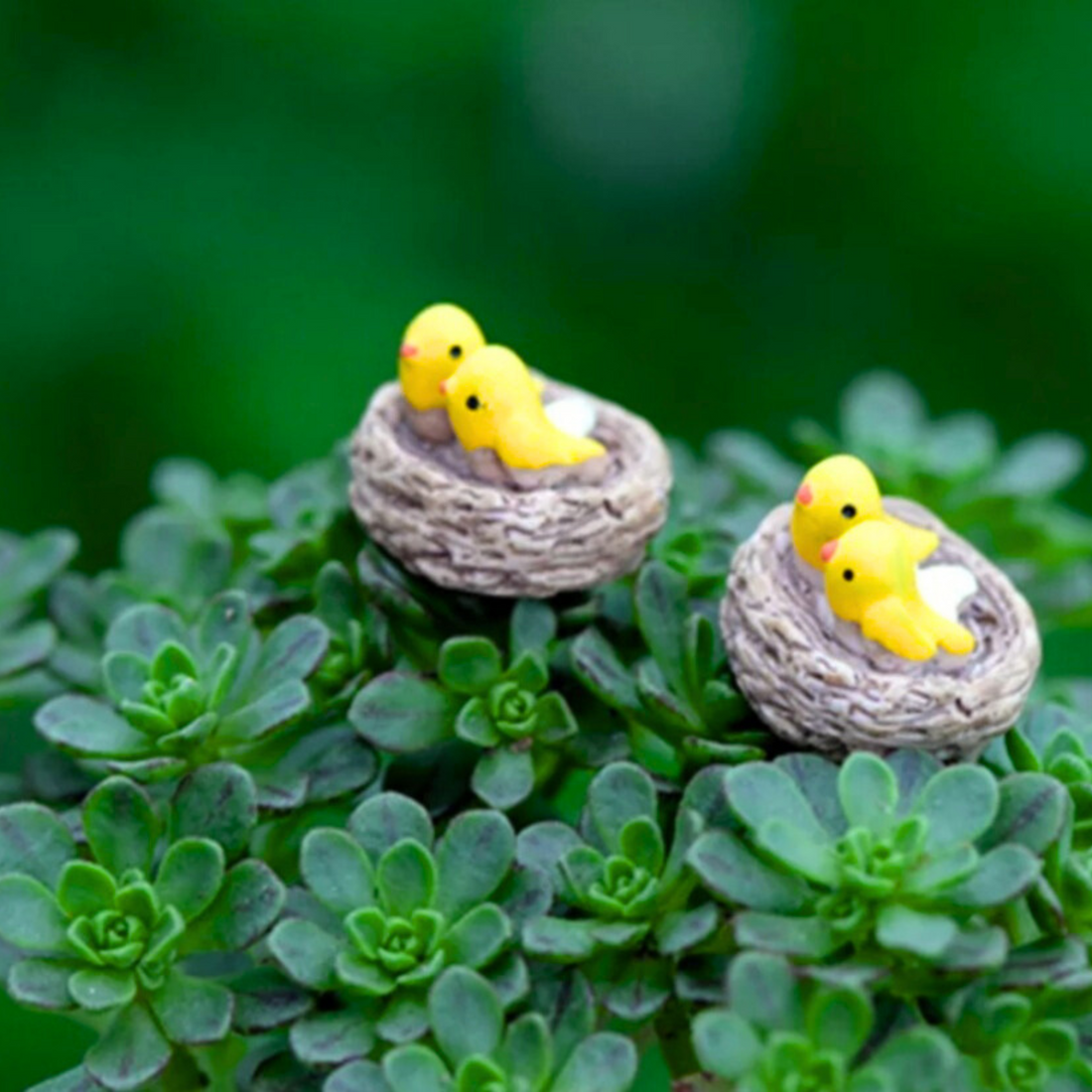 Bird Nest Garden Decorative Miniature