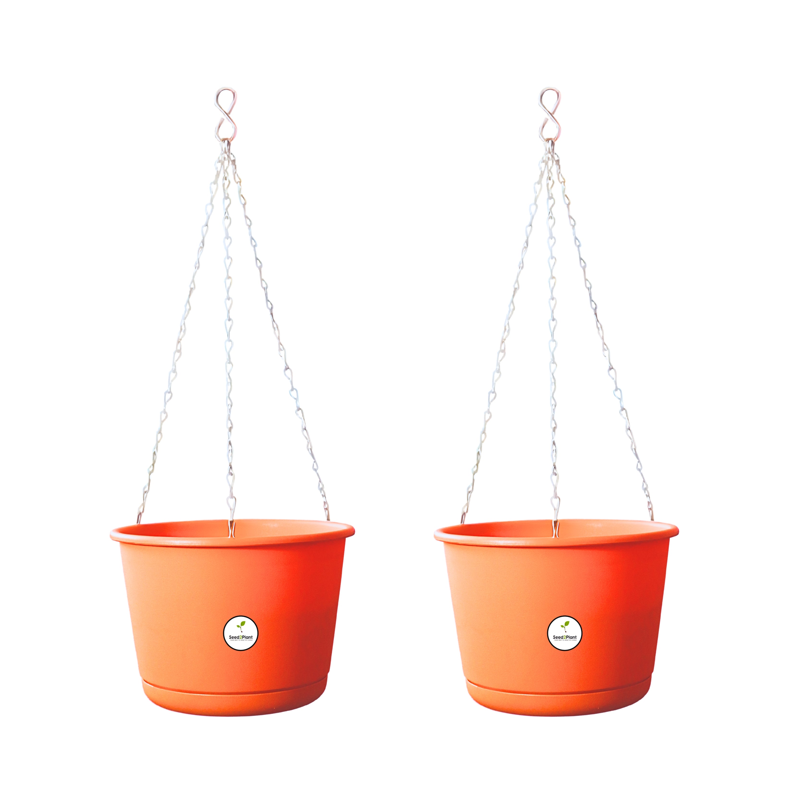 Breezy Balcony Hanging Planter - Terracotta Colour