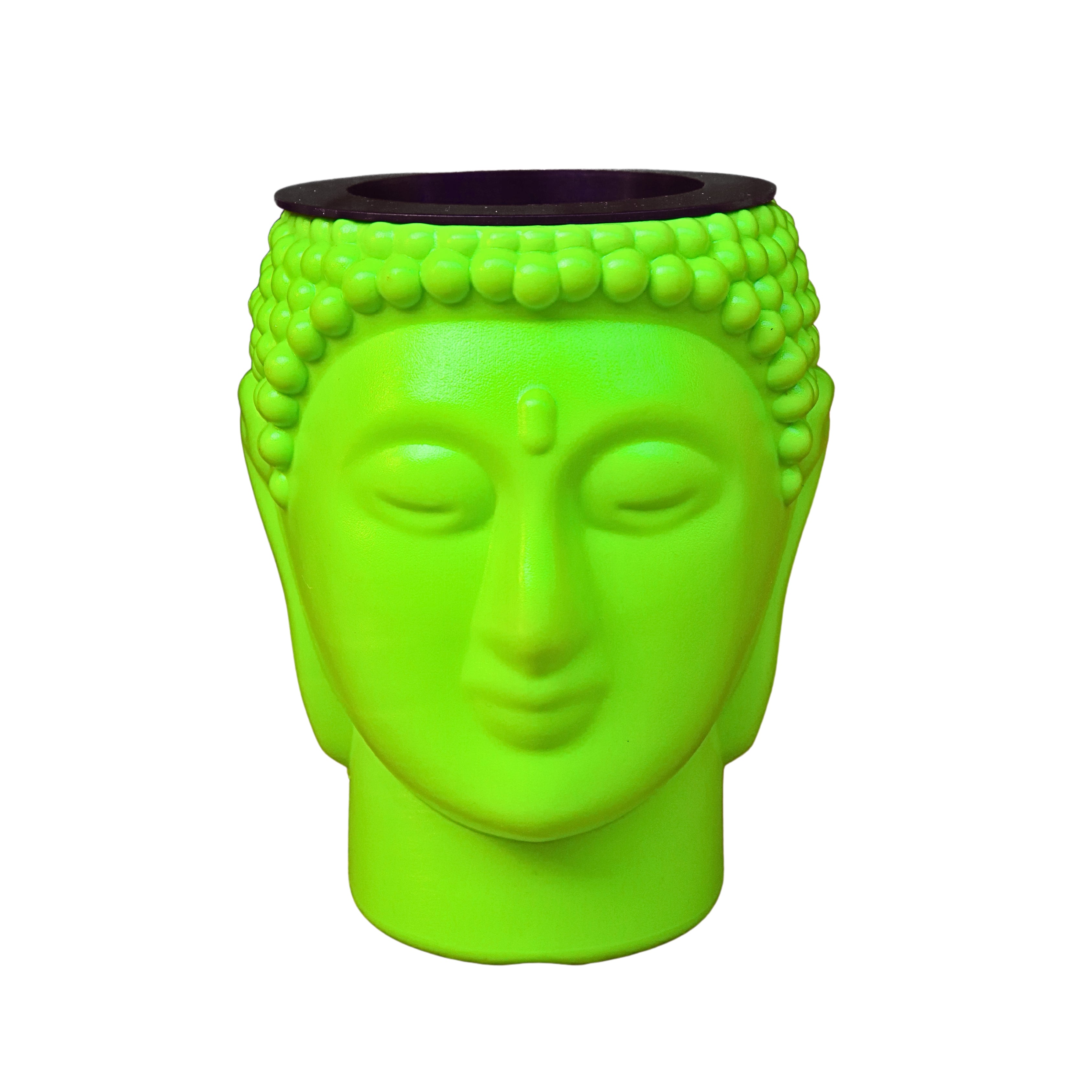 Buddha Pot / Planter - Green Colour