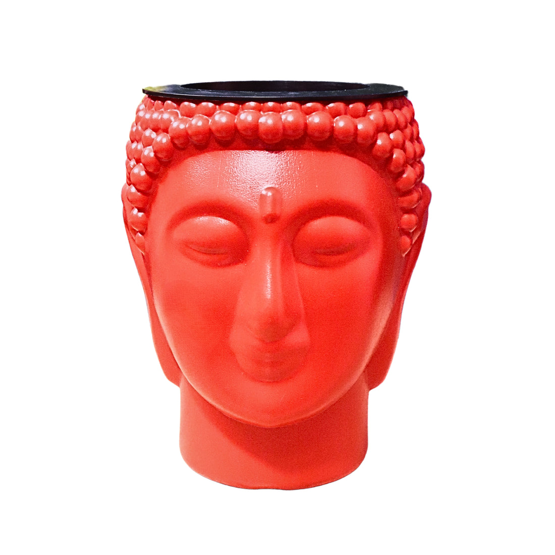 Buddha Pot / Planter - Red Colour