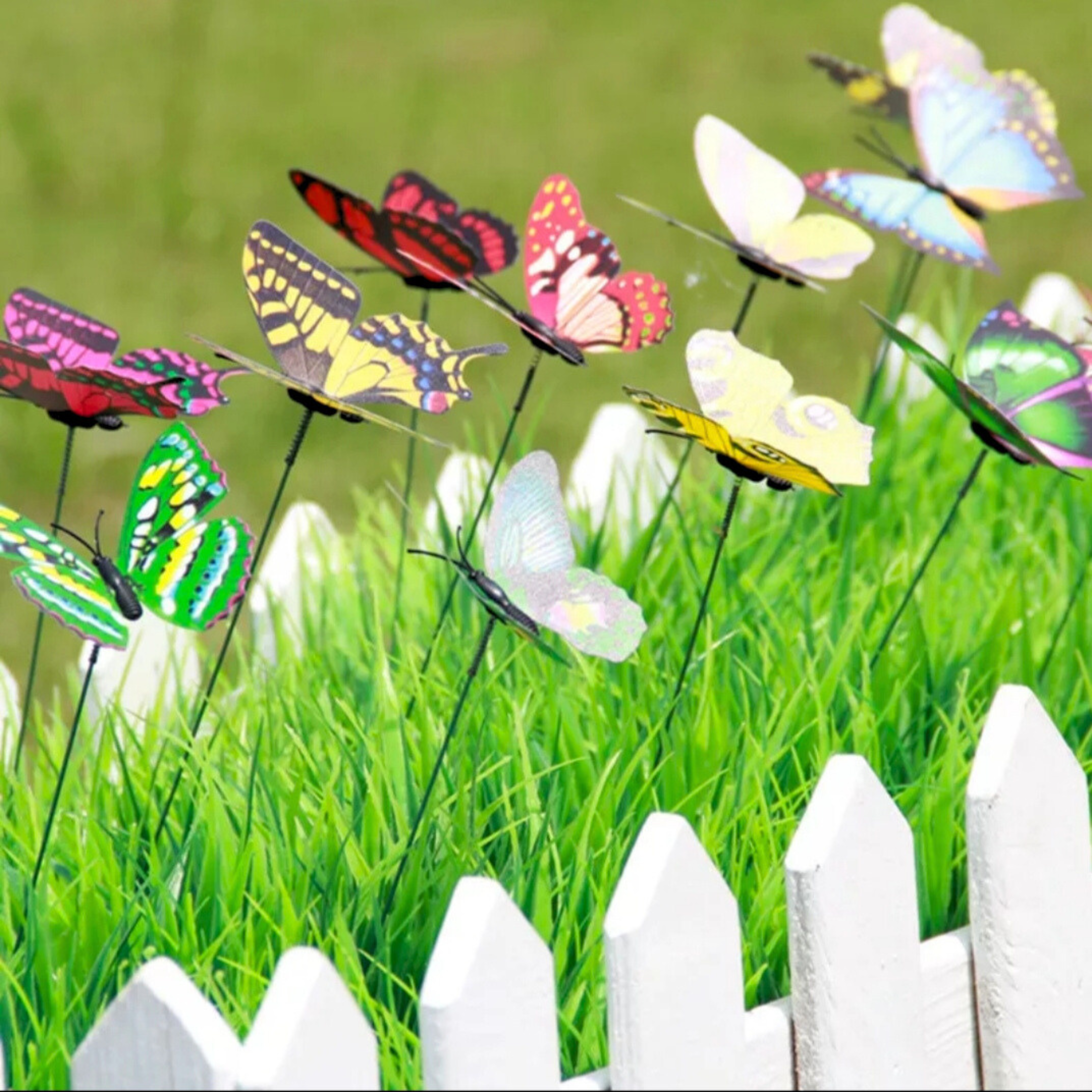 Butterfly Garden Decorative Stakes