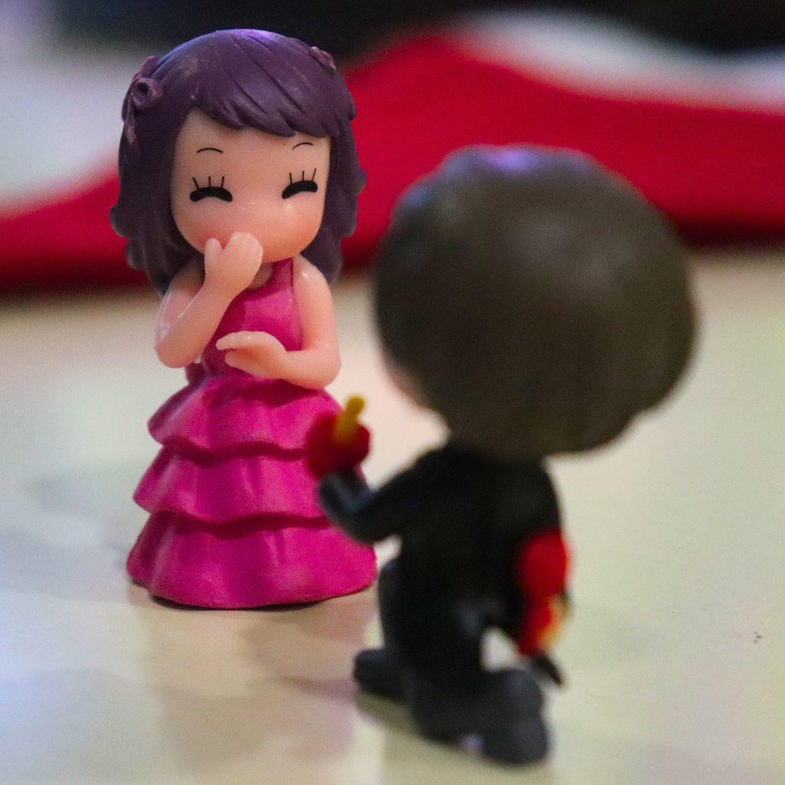 Cute Couple Proposal Miniature