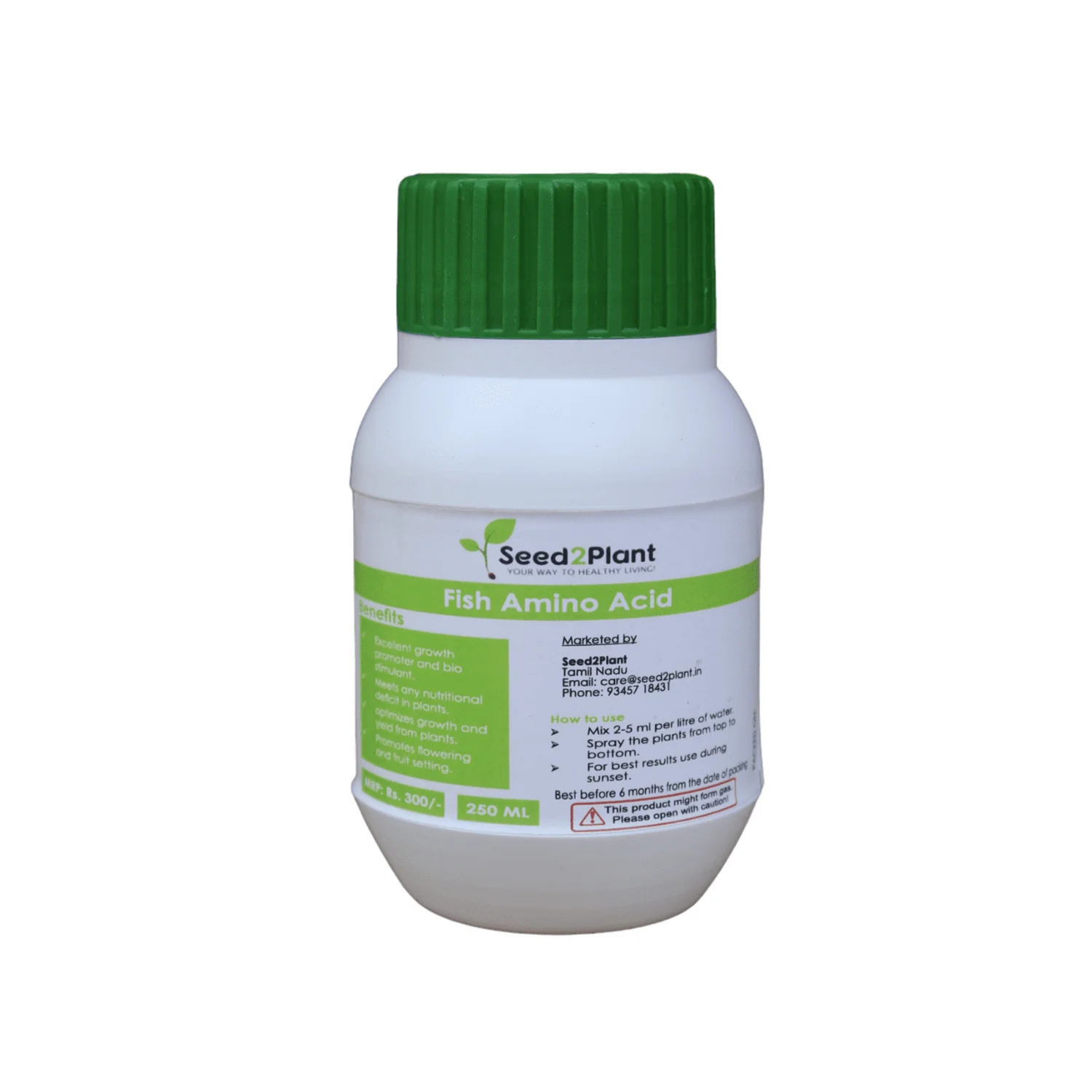 Fish Amino Acid Concentrate Naturally Processed NPK Fertiliser – Growth Promoter