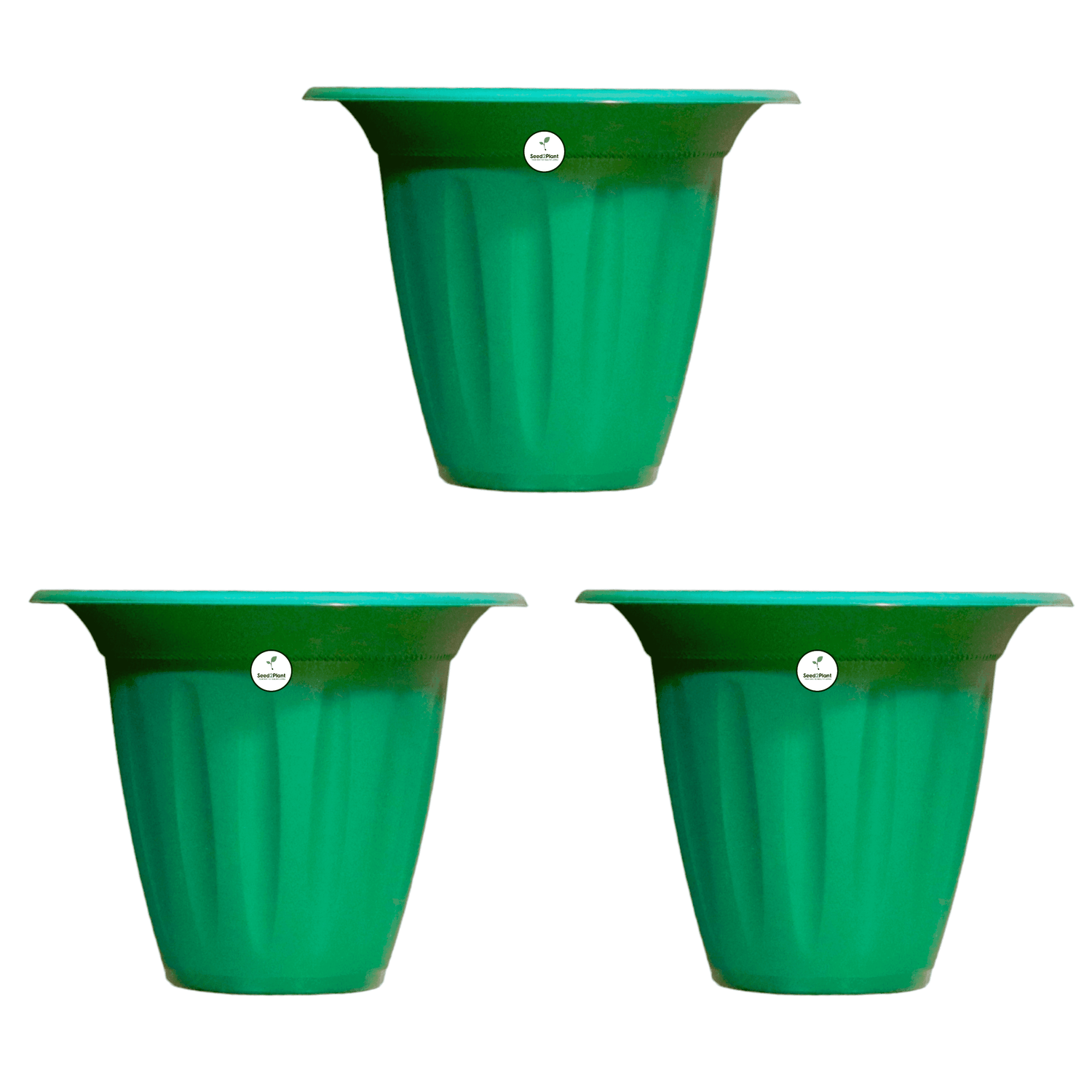 UV Treated Hat Planter/Pot - Green Colour