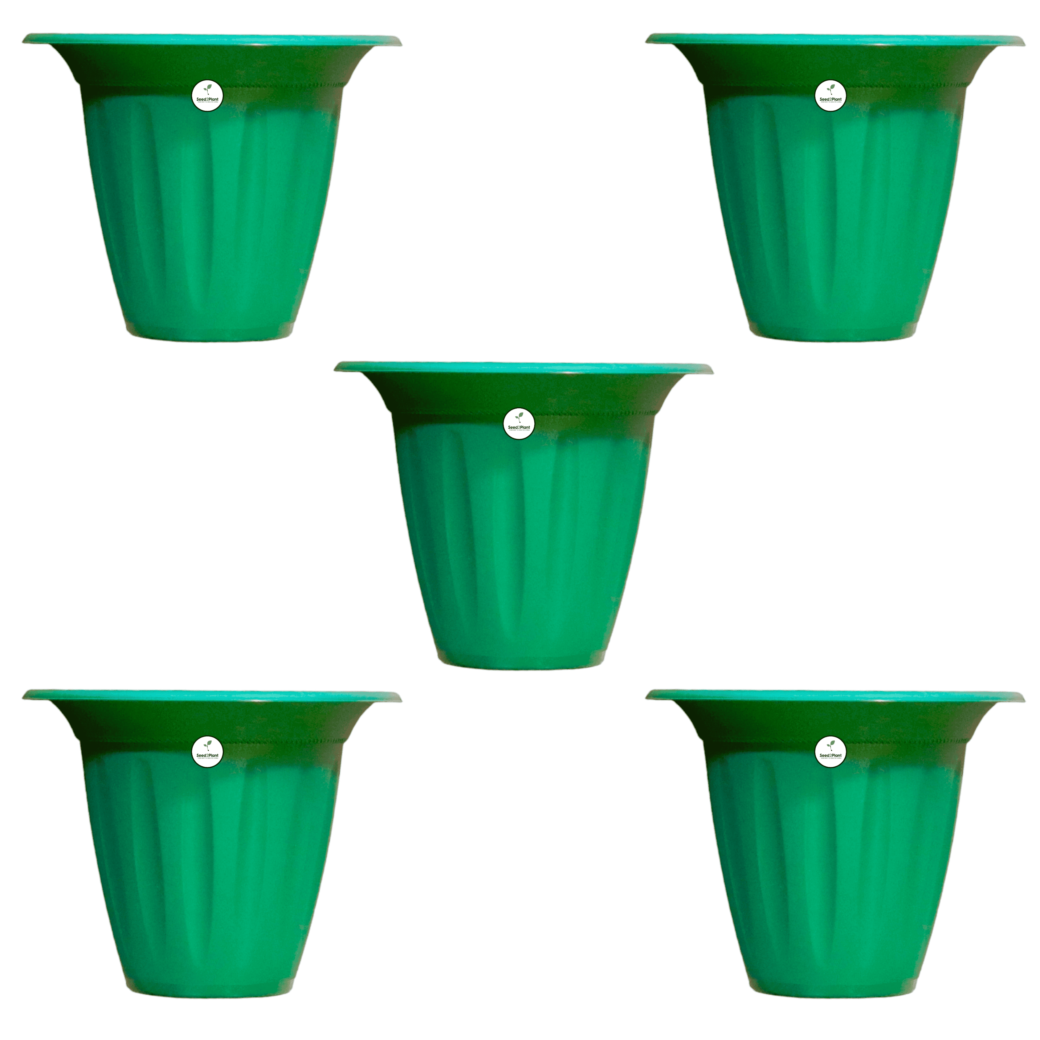 UV Treated Hat Planter/Pot - Green Colour