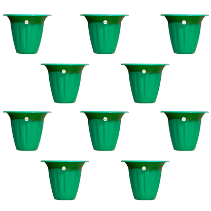 UV Treated Hat Planter/Pot - Green Colour