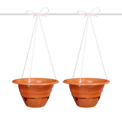 Self-Watering Terracotta Colour UV Treated Hanging Pot