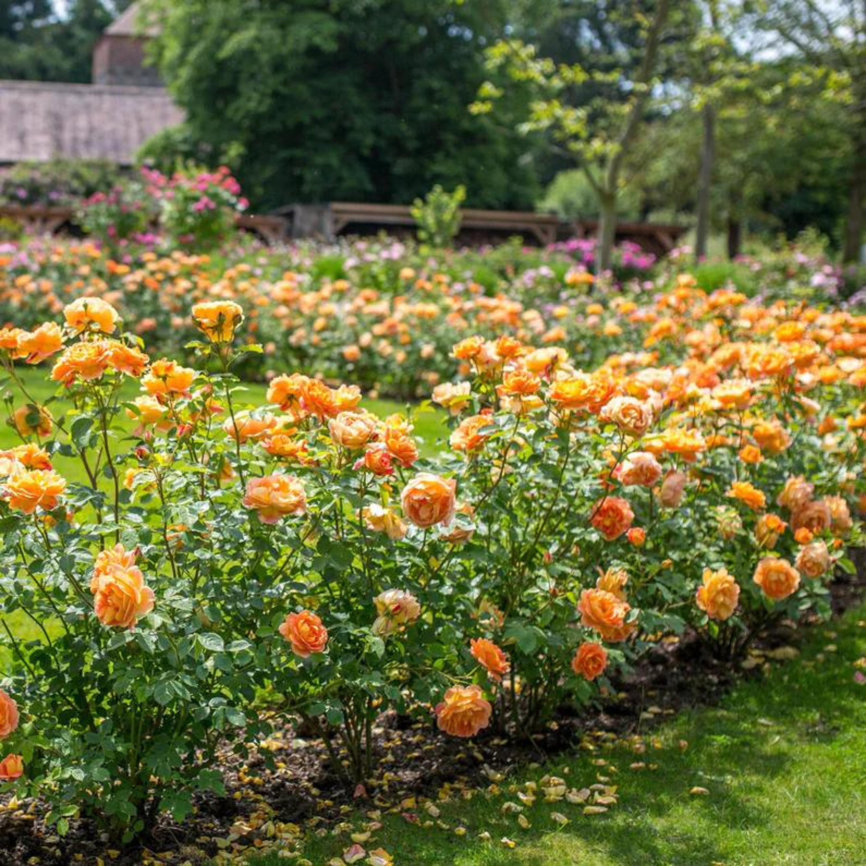 Lady of Shalott (English Rose) Rare Grafted Live Plant