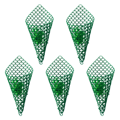 Orchid Cone Net Planter - Green Colour