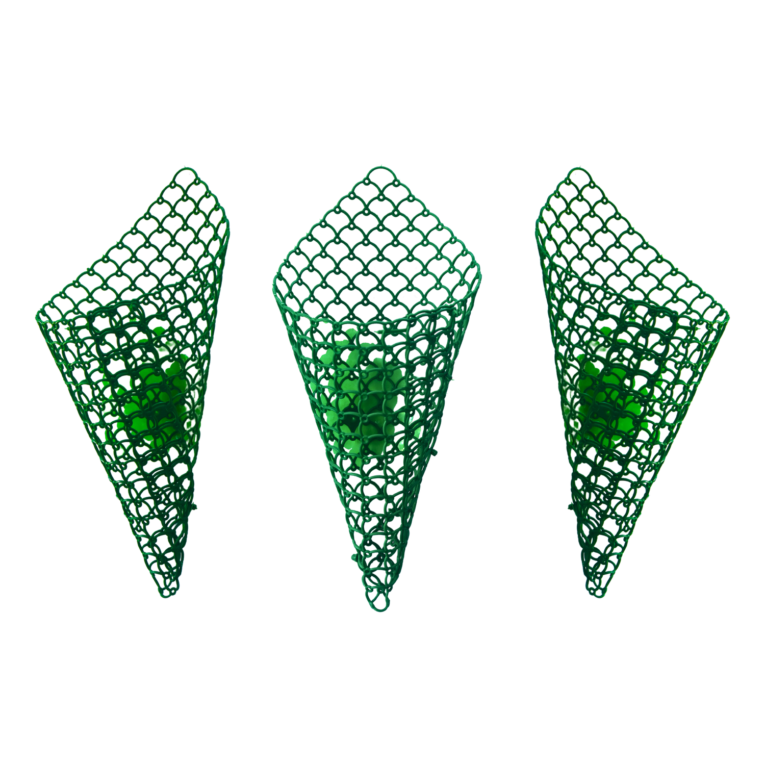 Orchid Cone Net Planter - Green Colour