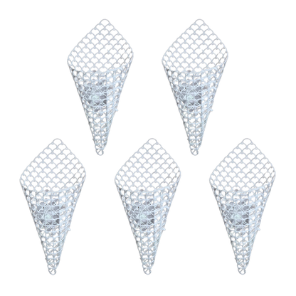 Orchid Cone Net Planter - White Colour