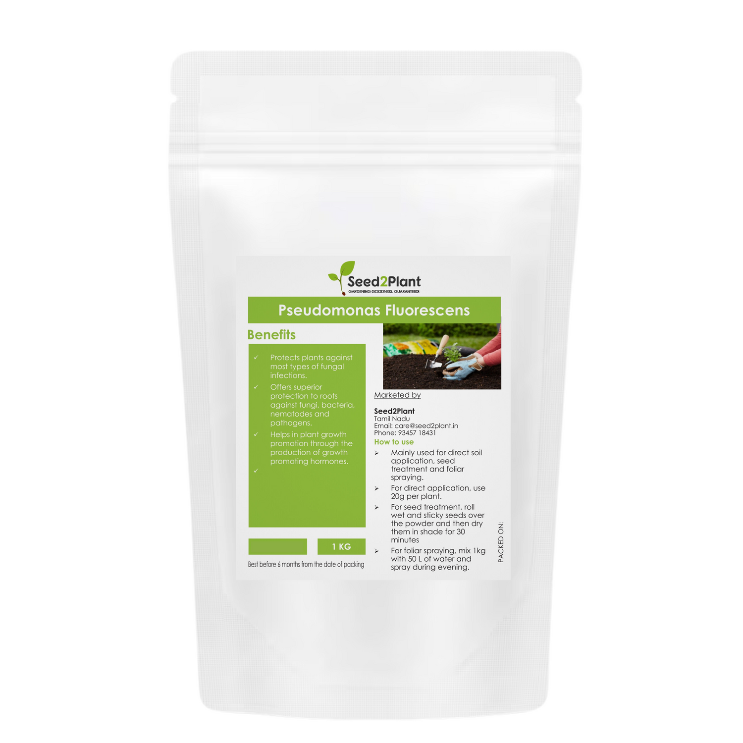 Pseudomonas Fluorescens Biofertilizer