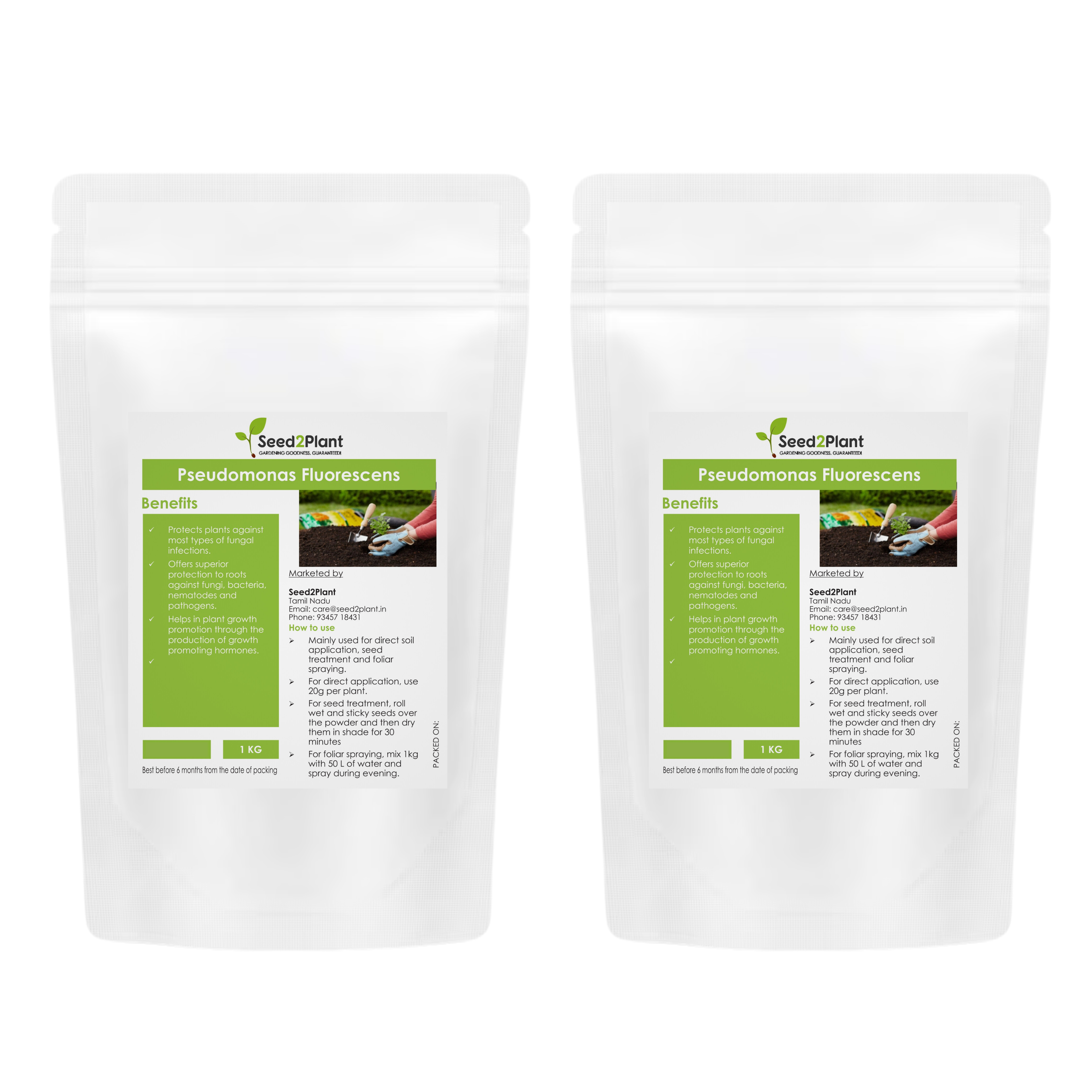 Pseudomonas Fluorescens Biofertilizer