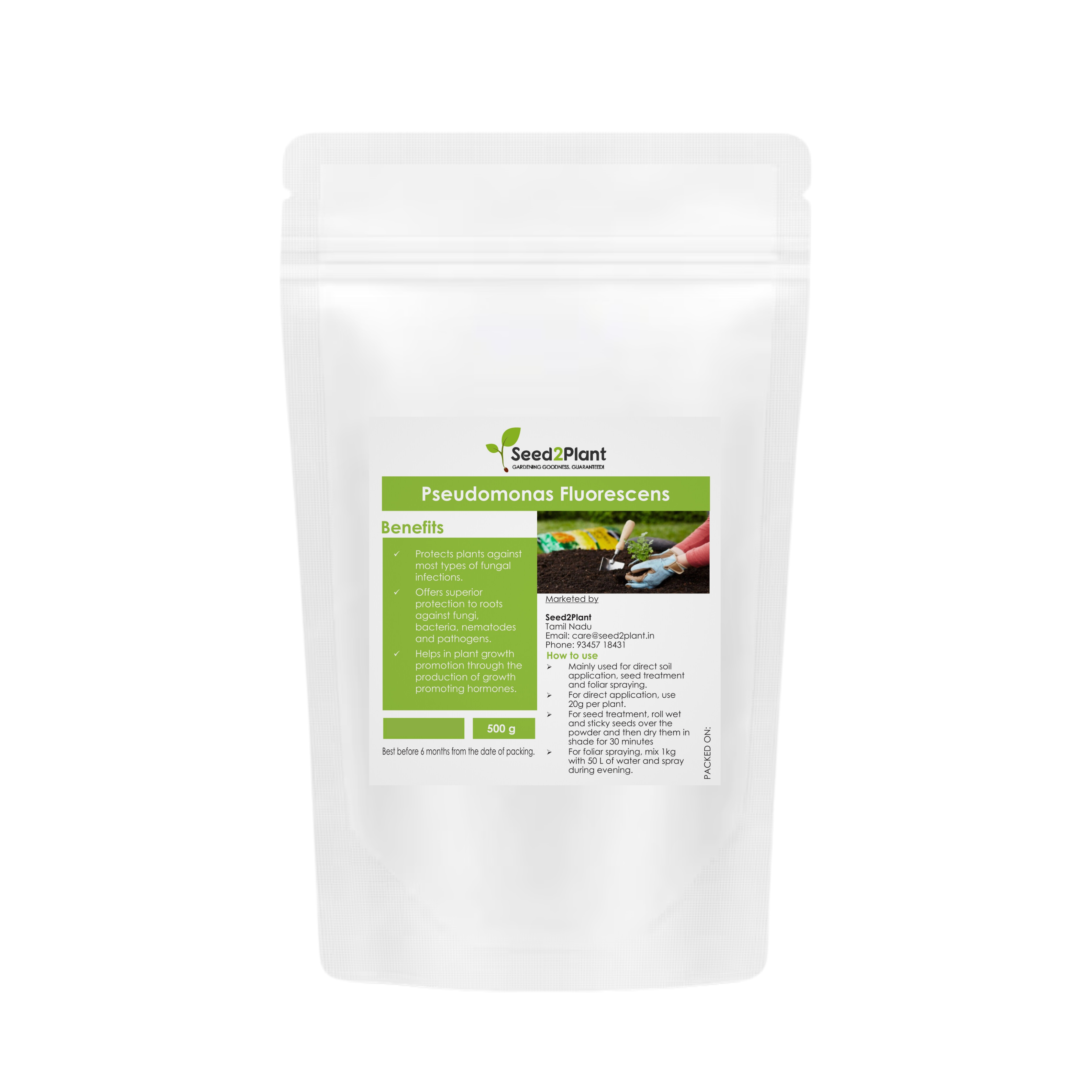 Pseudomonas Fluorescens Biofertilizer