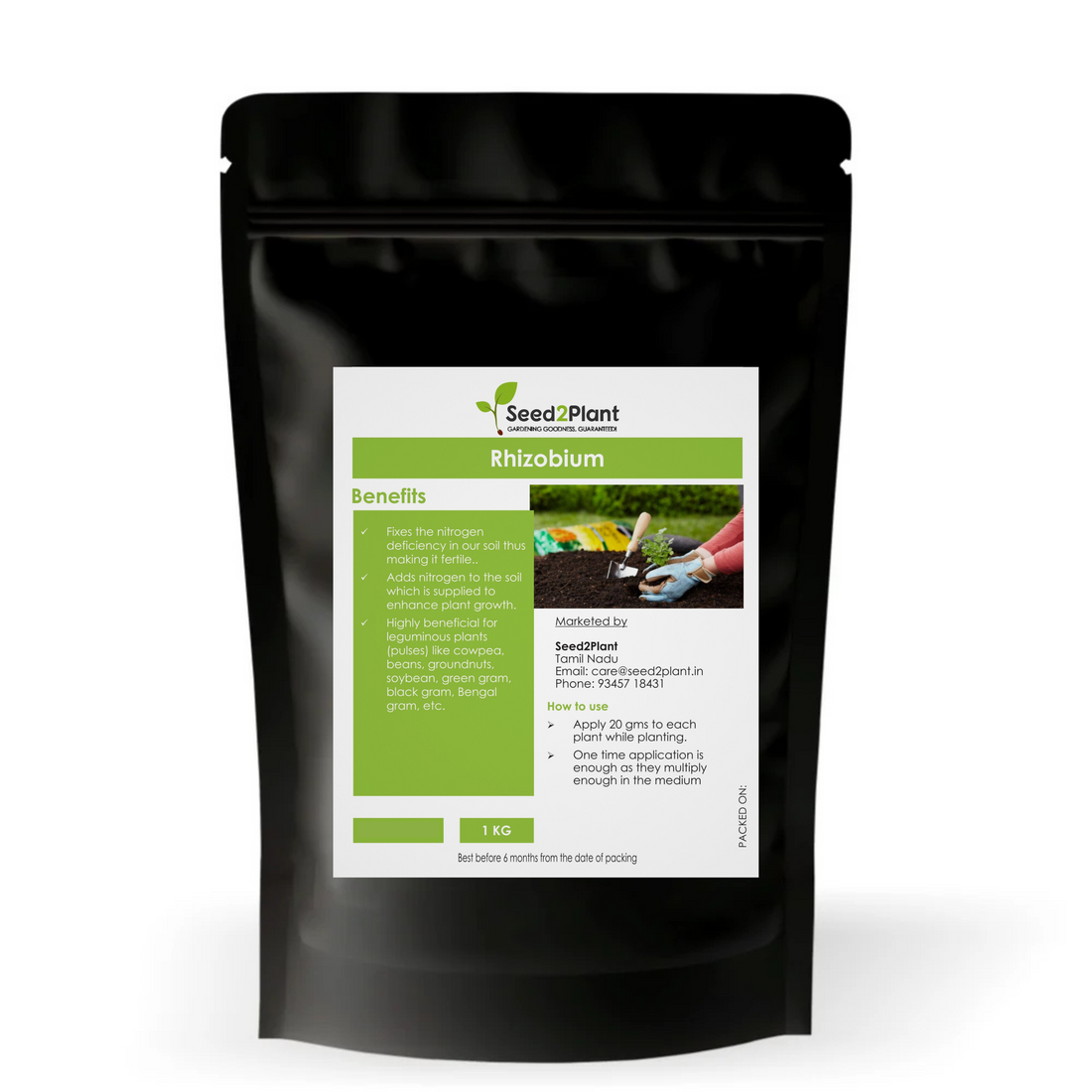 Rhizobium Nitrogen Fixing Biofertilizer