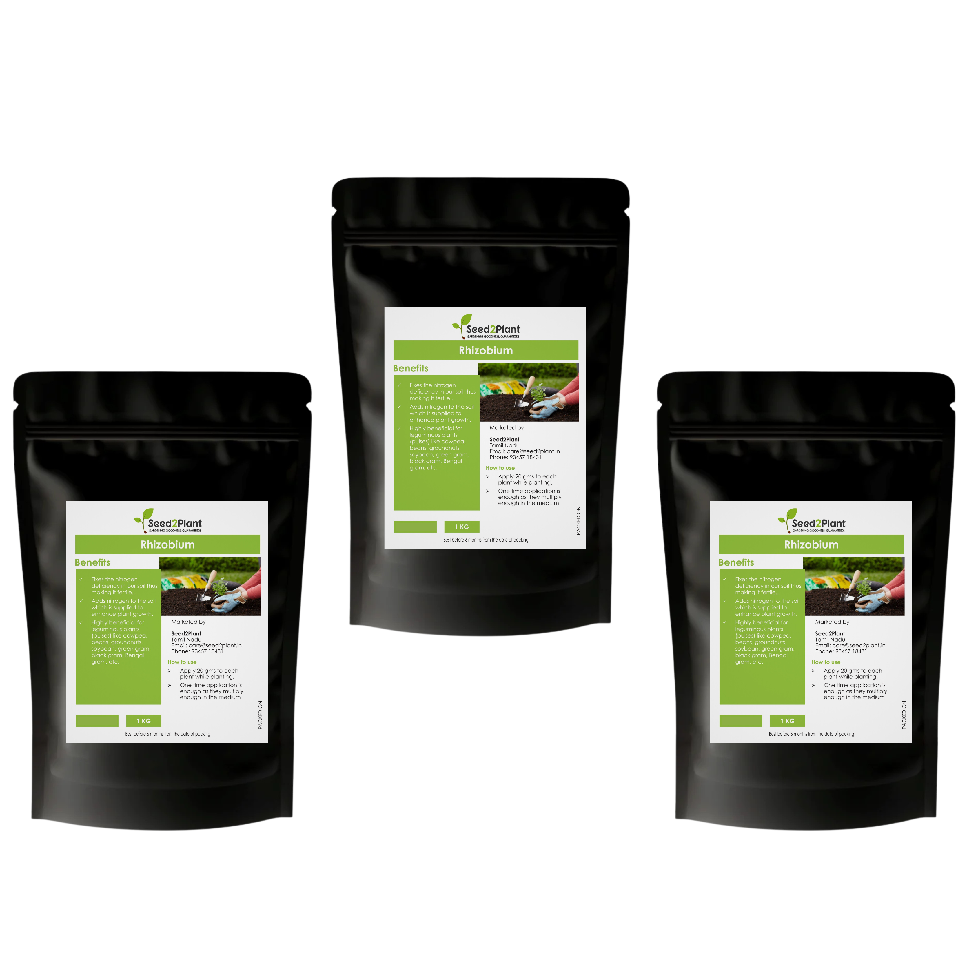Rhizobium Nitrogen Fixing Biofertilizer