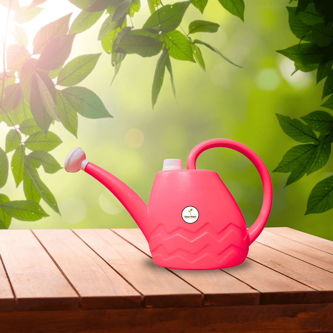 Efficient 2L Watering Can for Lush Indian Gardens – Easy Grip, Long-Lasting