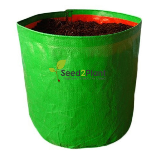 12x15 Inches (1x1¼ Ft) - 220 GSM HDPE Round Grow Bag