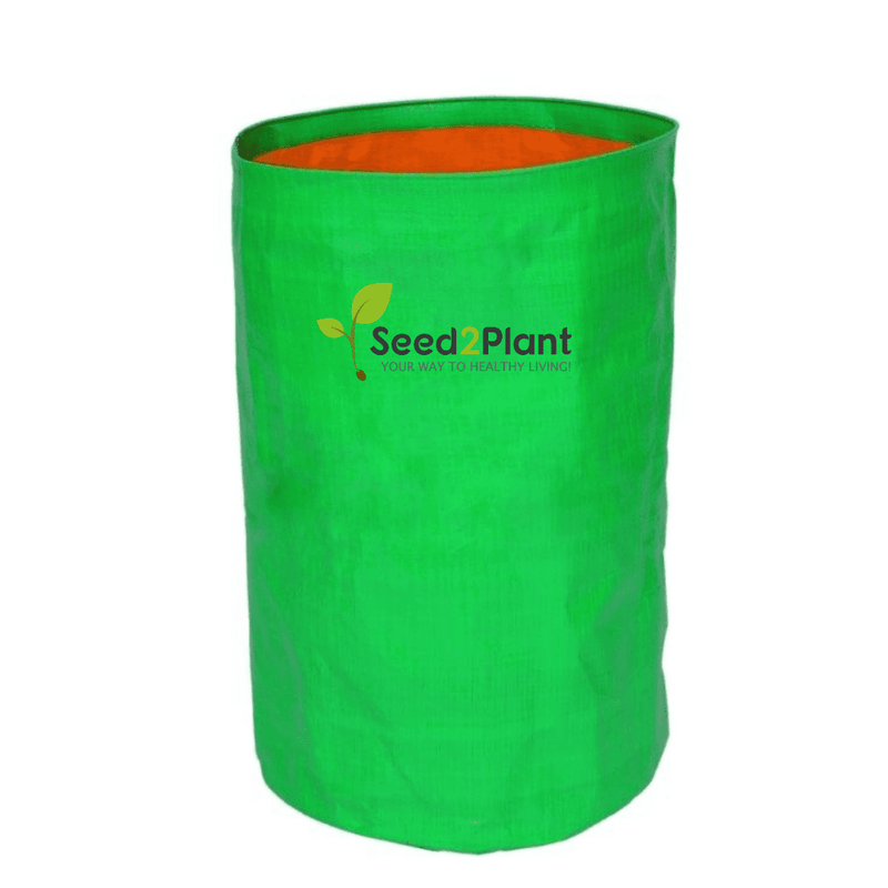 12x24 Inches (1x2 Ft) - 220 GSM HDPE Round Grow Bag