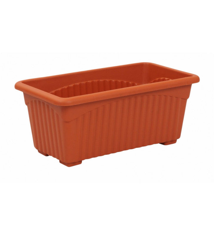 14 Inch Window Planter Rectangular Pot - Terracotta Colour