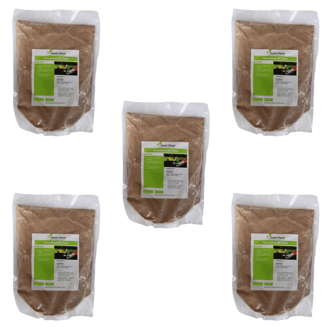 Groundnut Cake Powder for Plants 100% Organic - 1KG