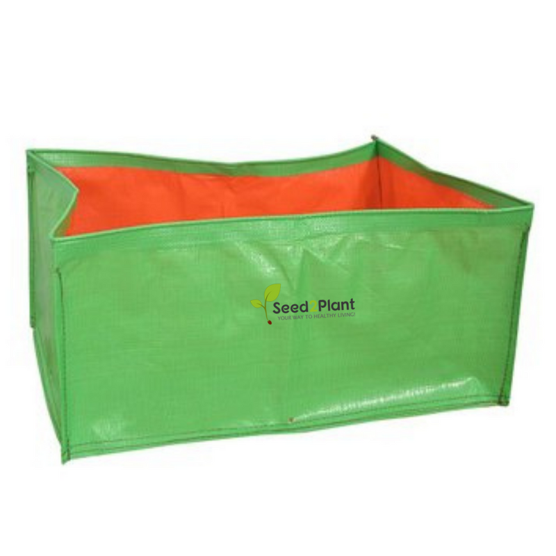 18x12x12 Inches (1½x1x1 Ft ) - 220 GSM HDPE Rectangular Grow Bag