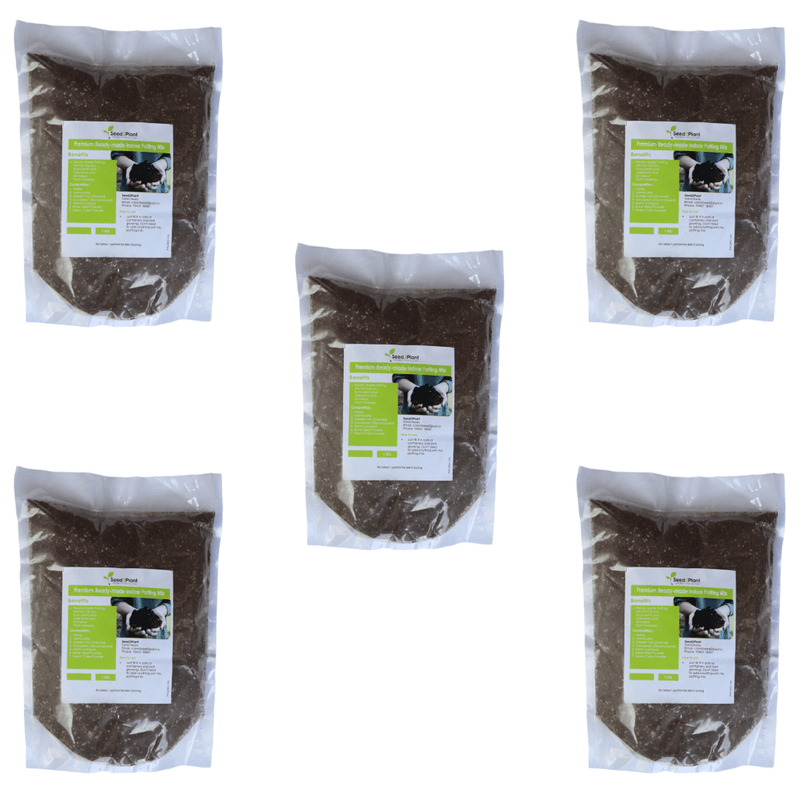 Indoor Plants Potting Mix 100% Organic - Ready to Use