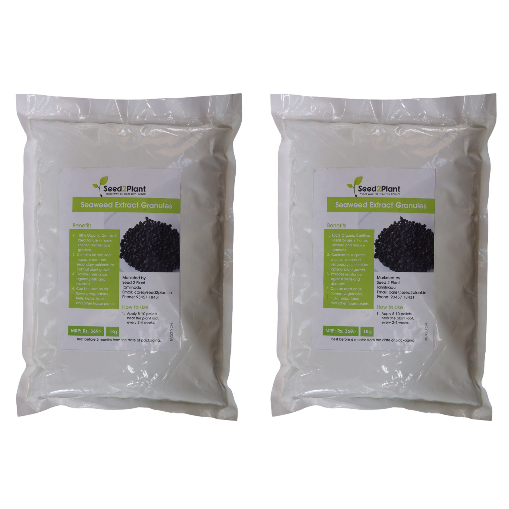 Organic Seaweed Extract Granules Growth Promoter 1 Kg