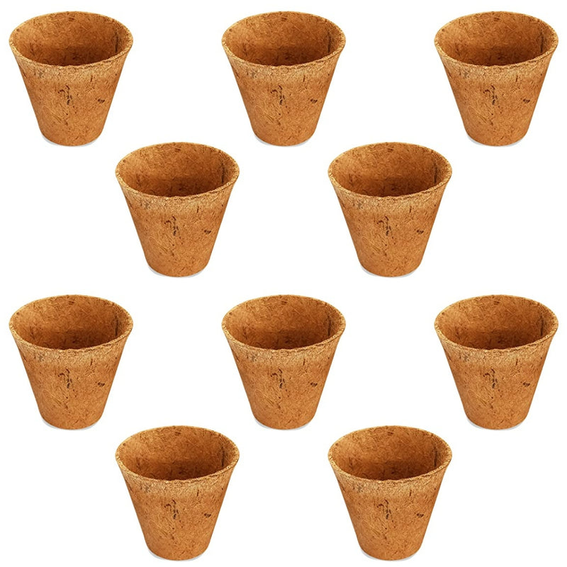 3 Inch Coir Seedling Pot - Seed Germination Cup
