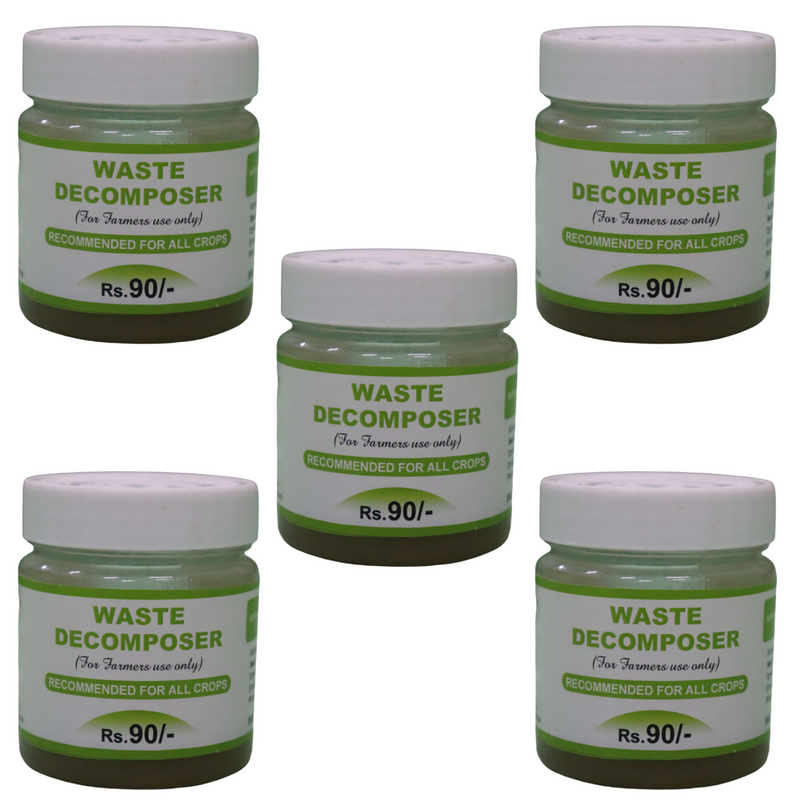 Organic Waste Decomposer - for Improving Soil Fertility - 30ML per Bottle