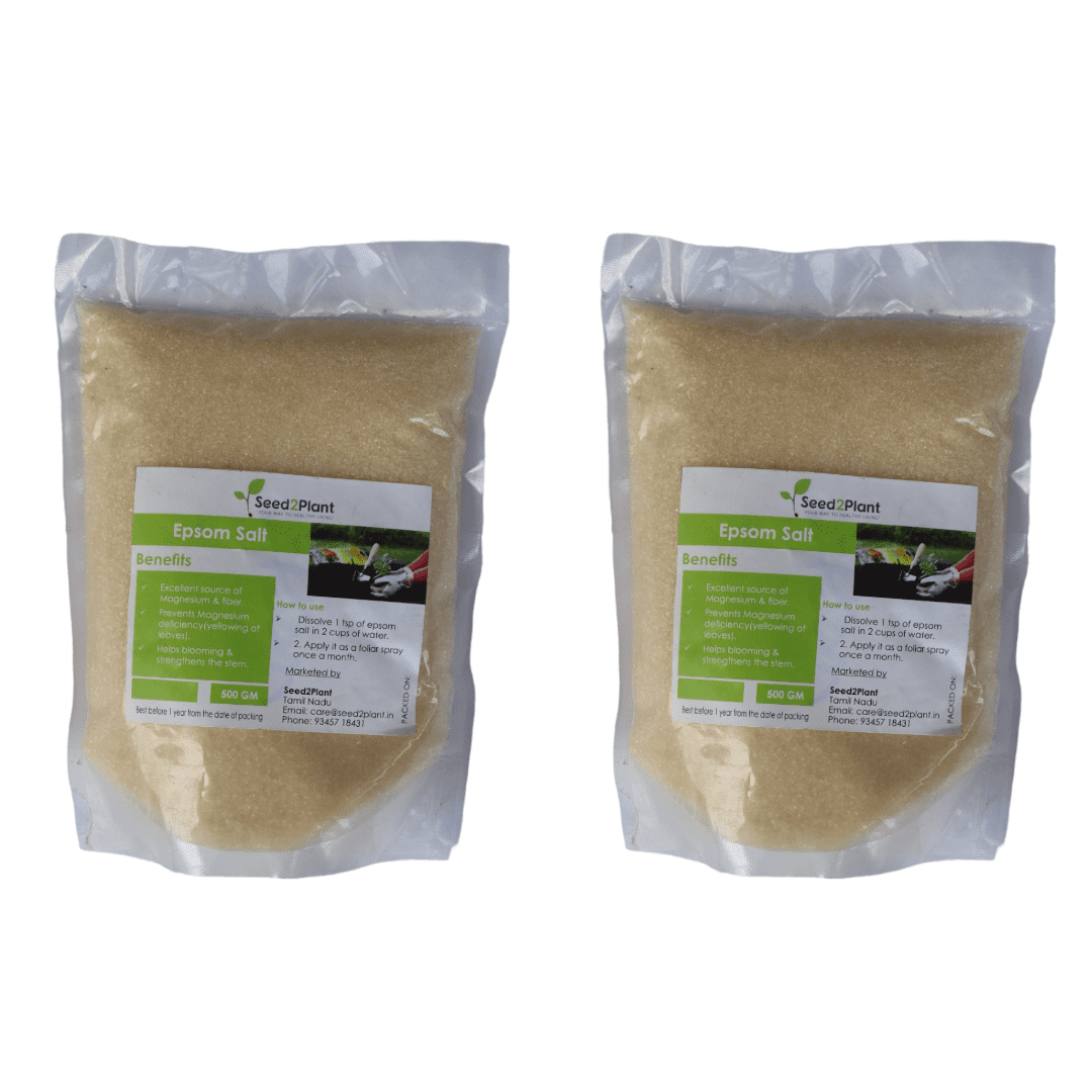 Epsom Salt for Magnesium Deficiency of Plants - 100% Organic
