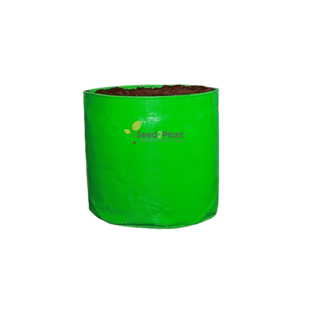 6x6 Inches (½x½ Ft) - 220 GSM HDPE Round Grow Bag