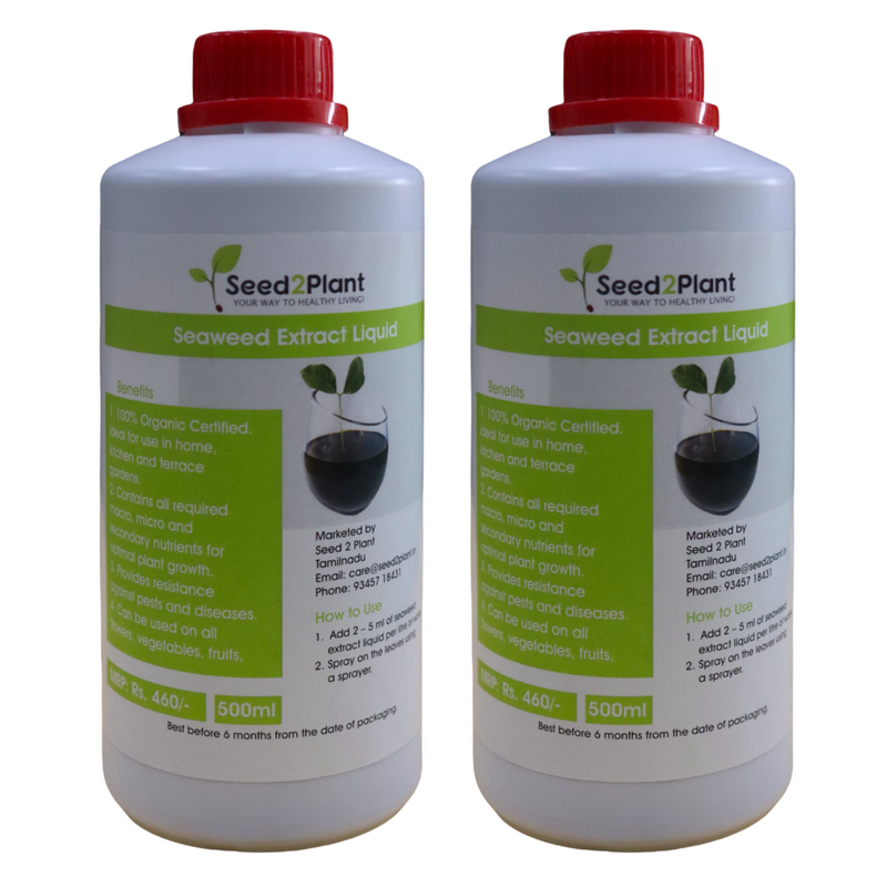 Seaweed Concentrate 100% Organic सीवीड खाद- 500ml