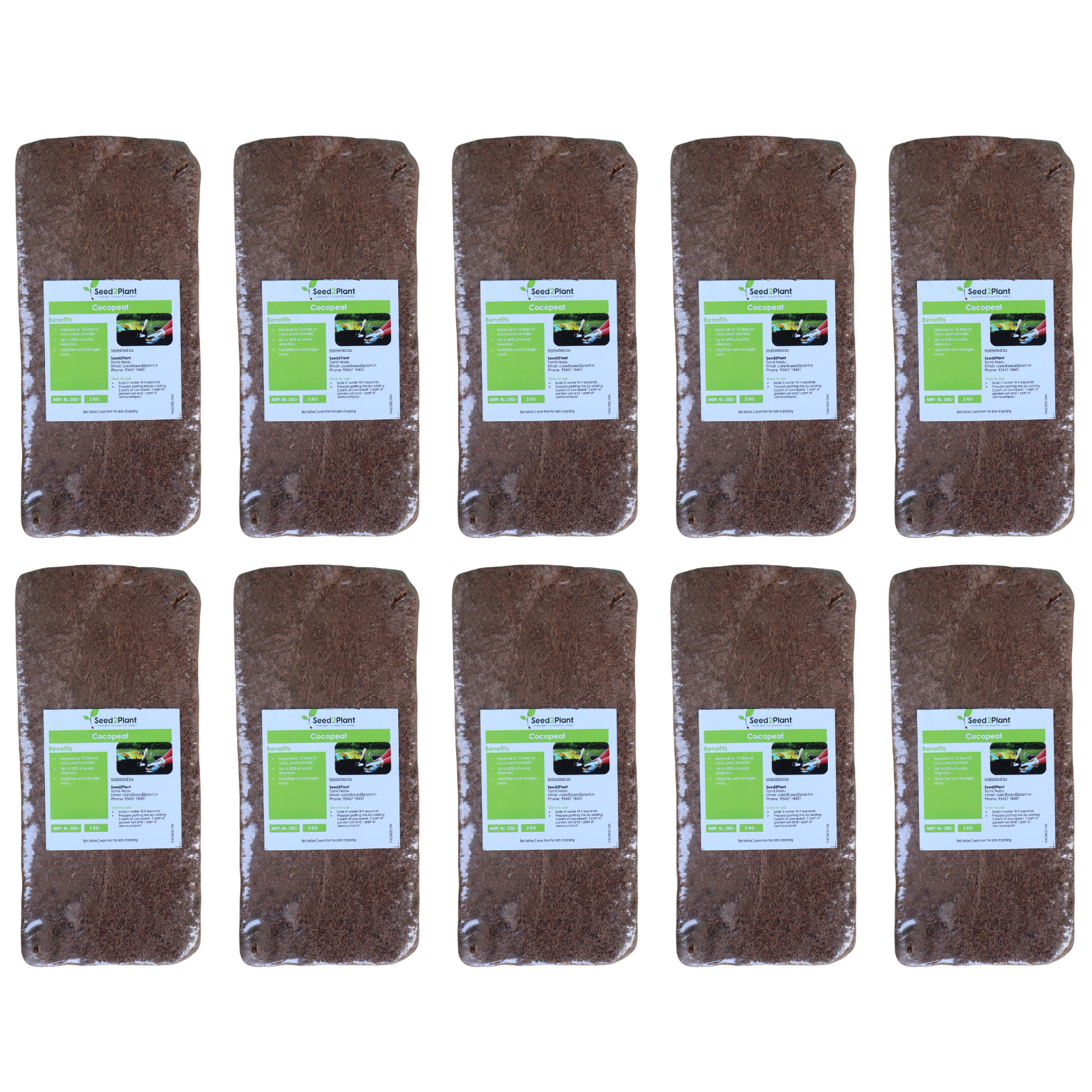 Premium quality Coco Peat - Sieved &amp; Washed